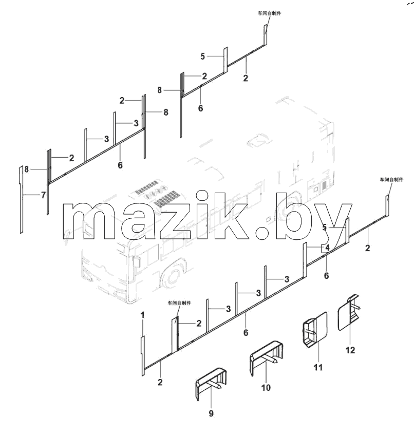  Cladding column