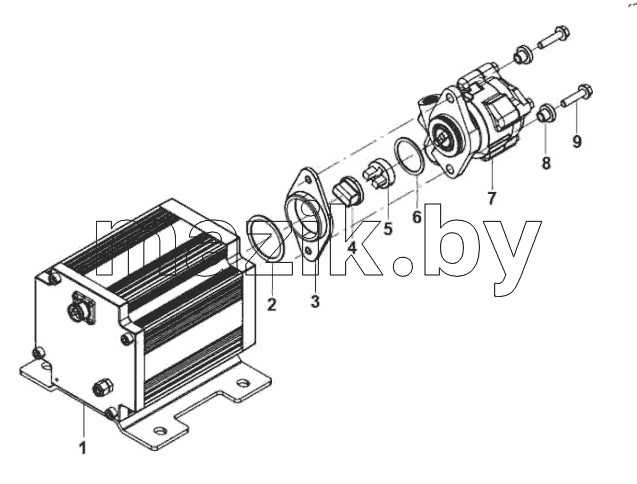  Electric steering pump