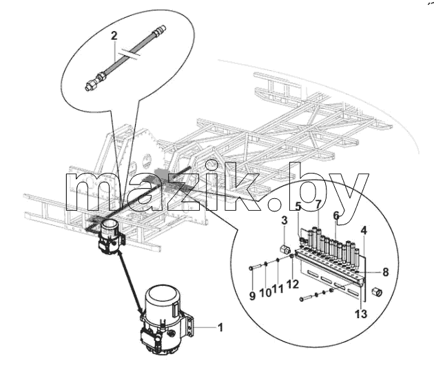 Centralized lubrication system