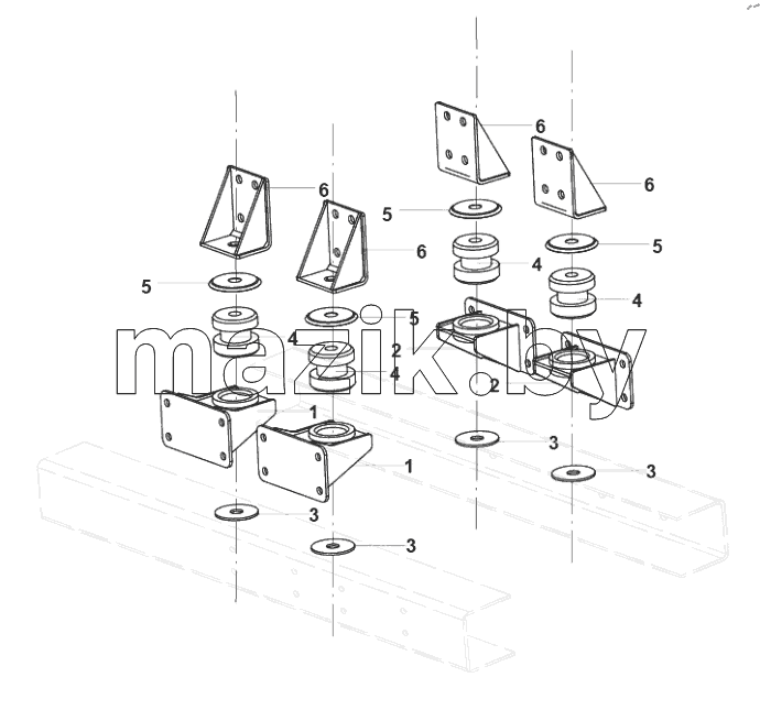 Drive motor mount