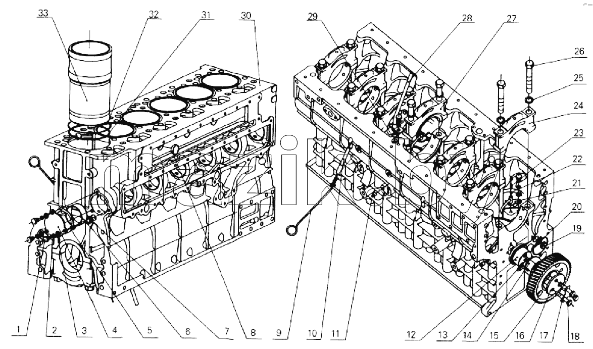Assembly, cylinder