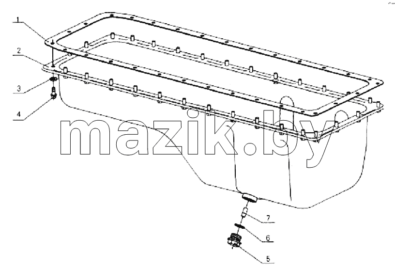 Assembly, oil sump
