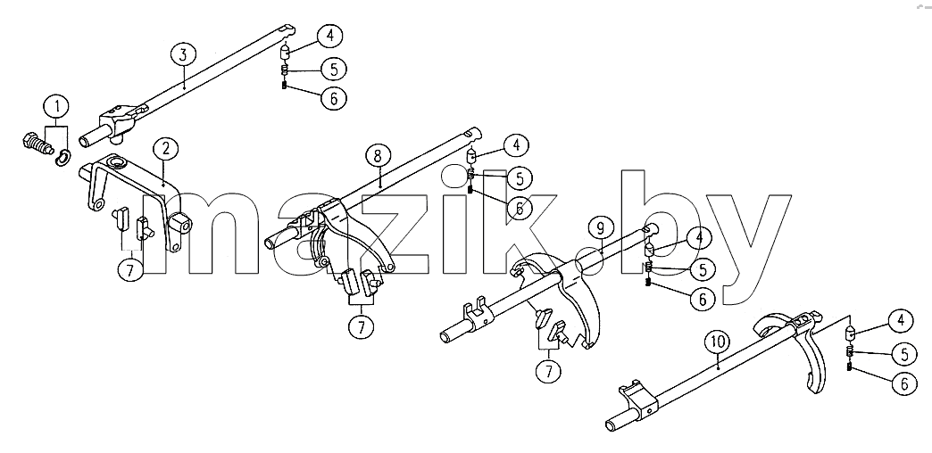 Shift fork