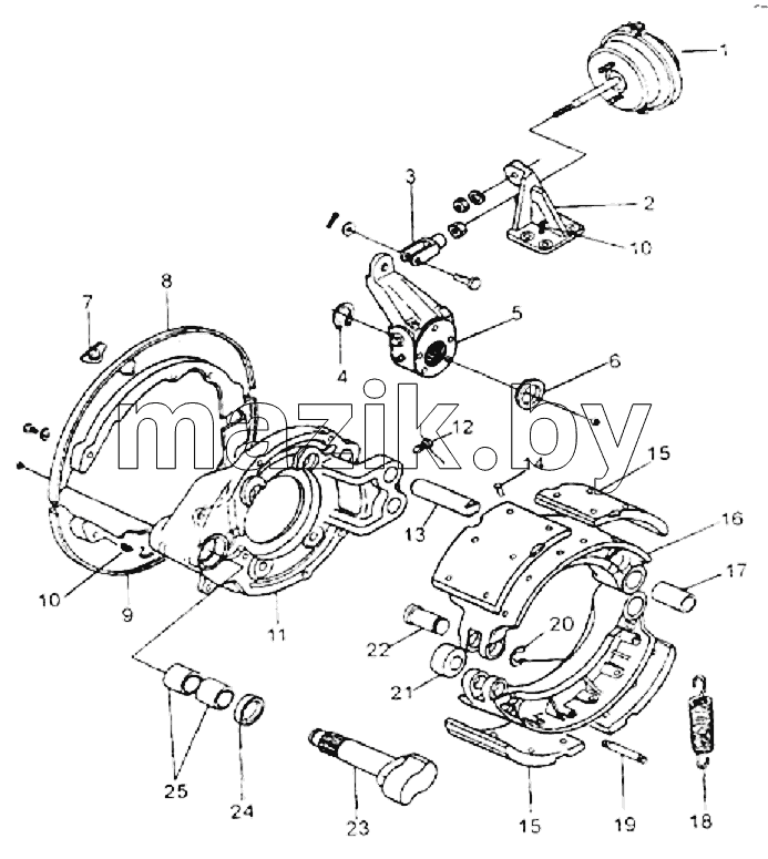 Front arrester