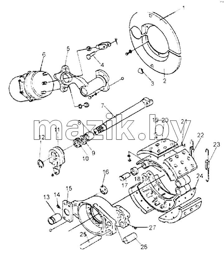 Rear arrester 3502X02-020A
