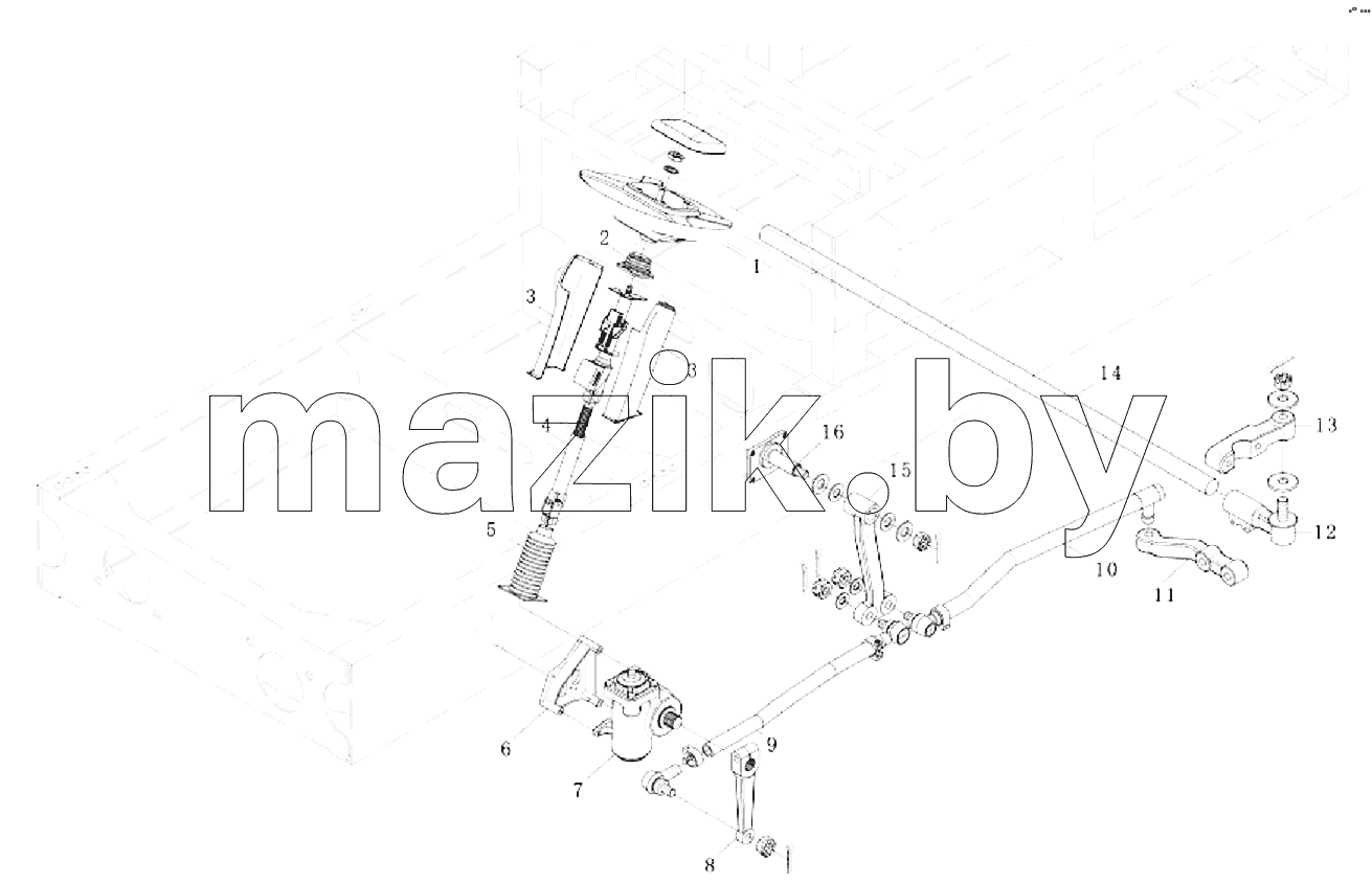 Steering system (1)
