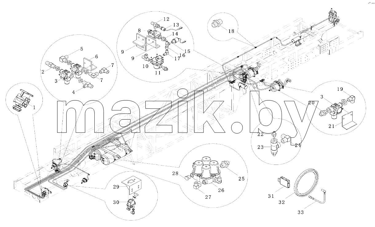 Brake control unit (1)