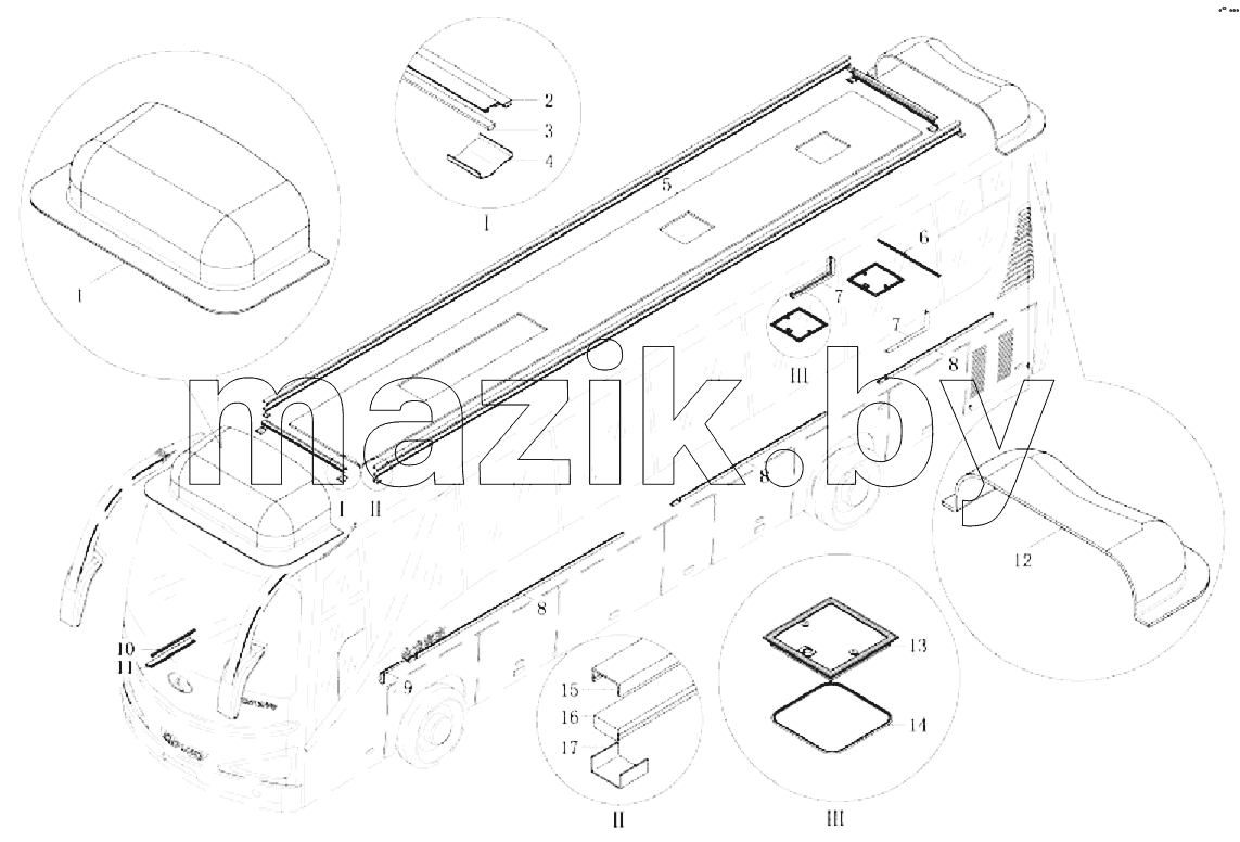 Inner trim (I)