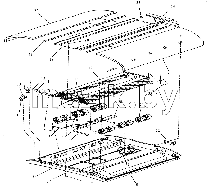 Air conditioner-Evaporator system