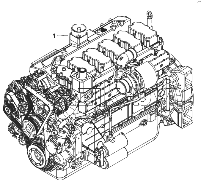  Engine assembly 210101657