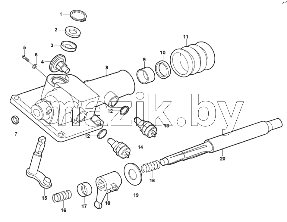  Control device assembly