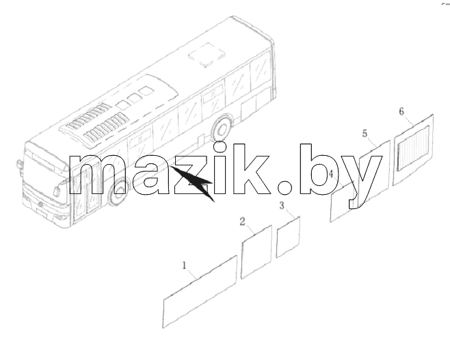 LEFT SIDE BIN GATE