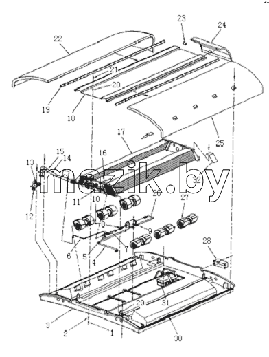 AIR CONDITIONER, EVAPORATOR SYSTEM
