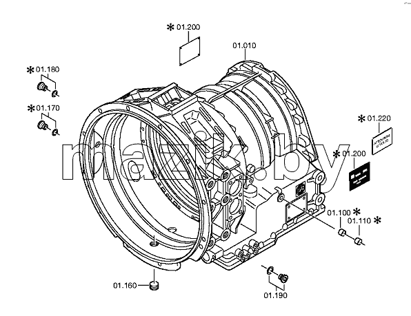 GEARBOX HOUSING