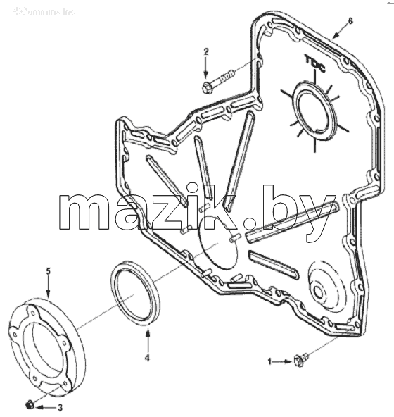 FRONT GEAR HOUSE COVER