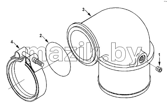 PNEUMATIC TUBE JOINT