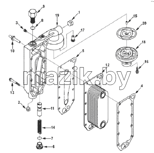 ENGINE OIL COOLER