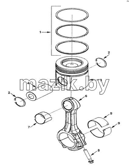 CONNECTING ROD & PISTON