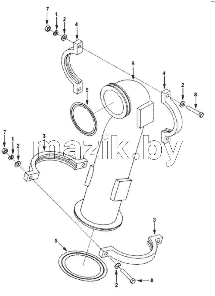 EXHAUST OUTLET CONNECTION