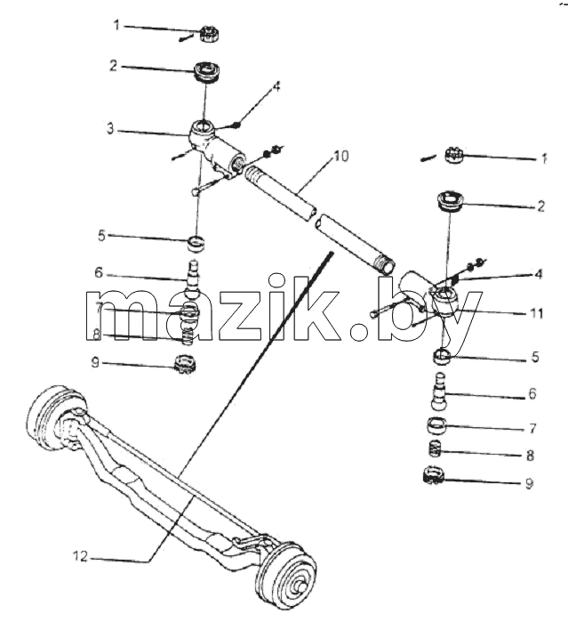TIE ROD 33ZDS01C-03050