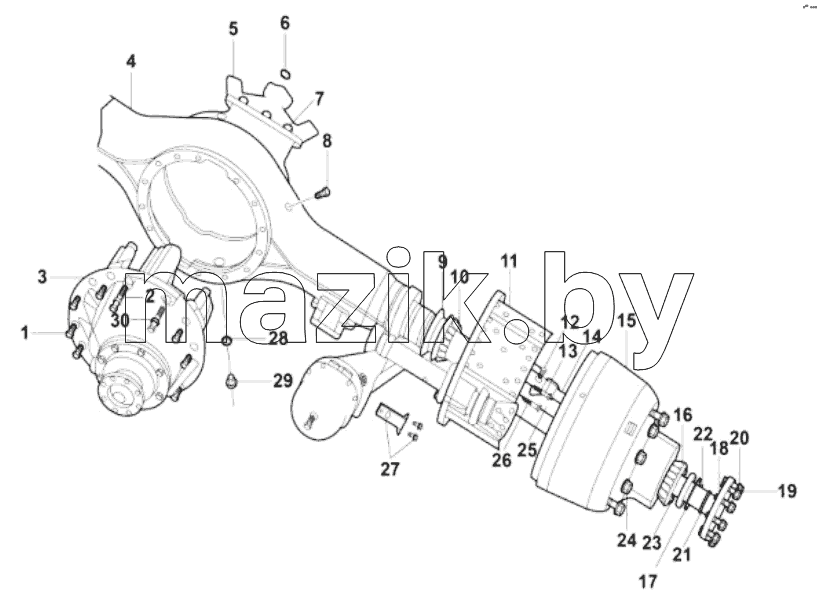 REAR AXLE