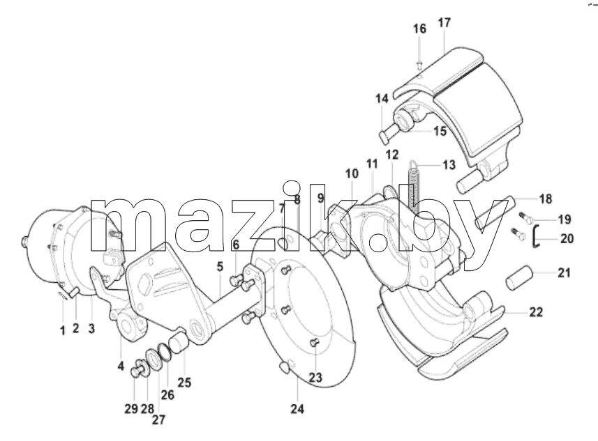 BRAKE ASSY