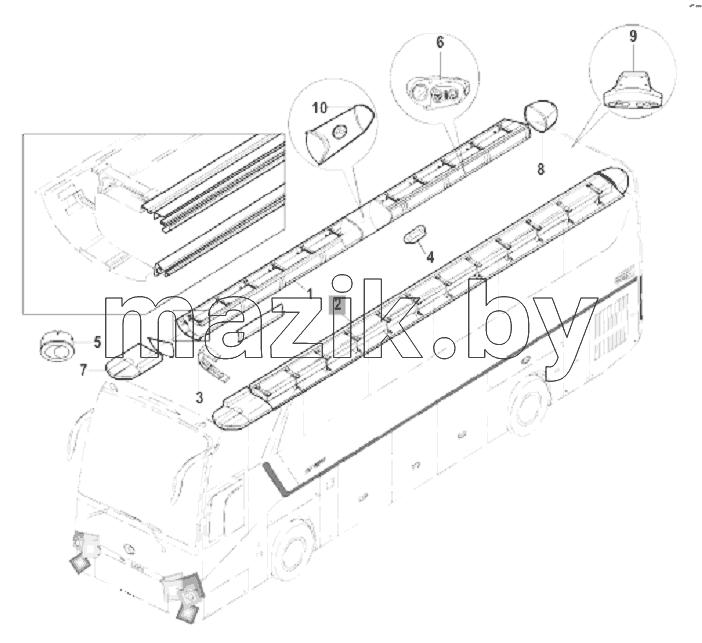 LUGGAGE RACK ASSY
