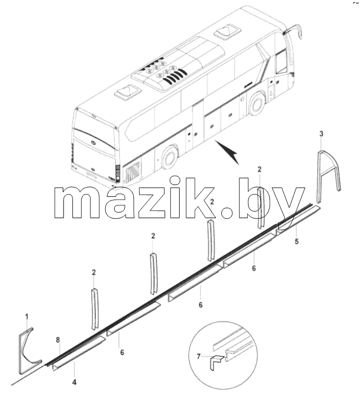 RIGHT SIDE CLADDING COLUMN