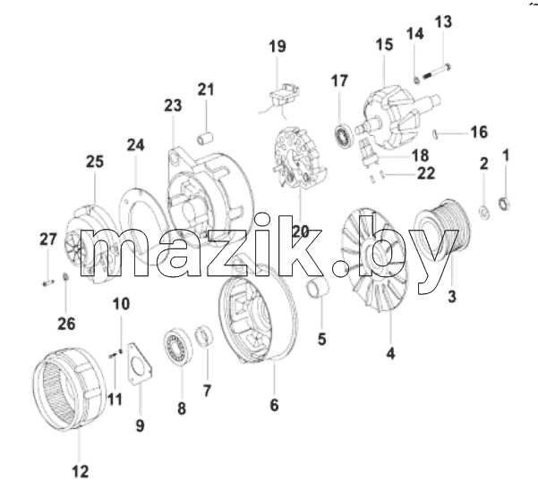 ALTERNATOR ASSY