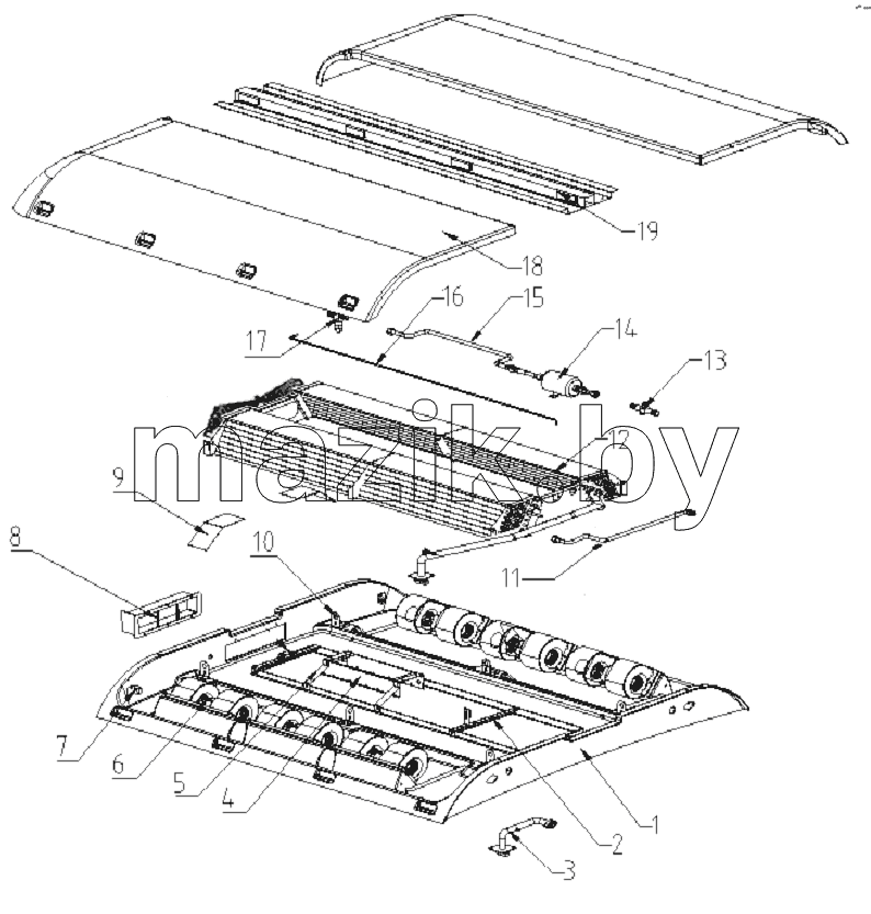 AIR CONDITIONER, EVAPORATOR SYSTEM