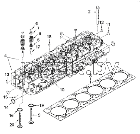 HEAD, CYLINDER