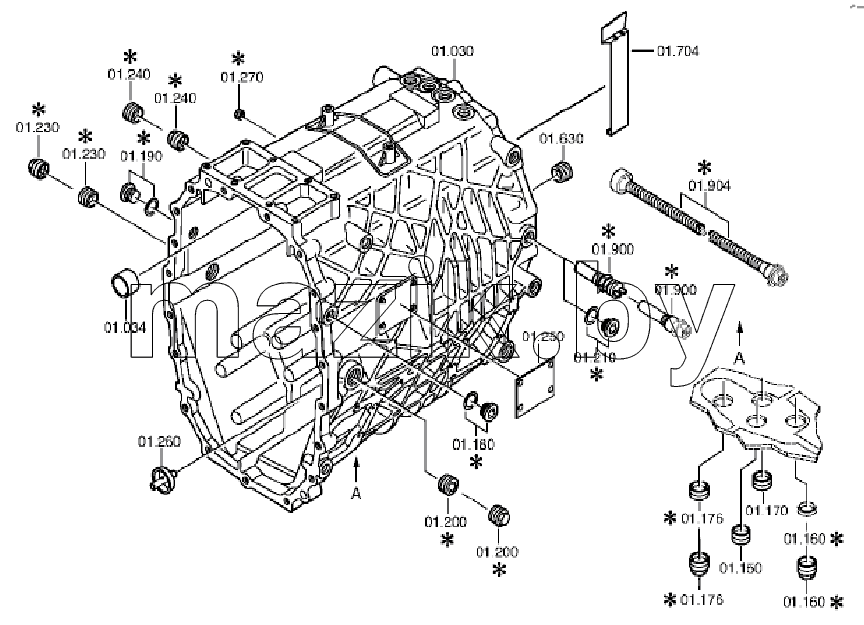 GEARBOX HOUSING