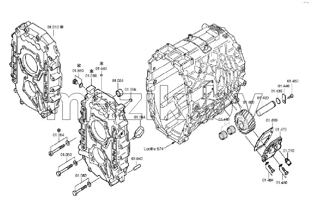 GEARBOX HOUSING