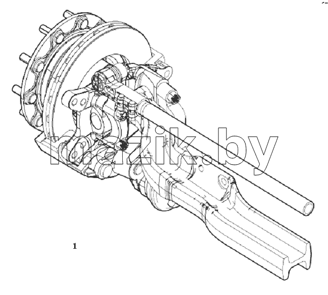 FRONT AXLE ASSY