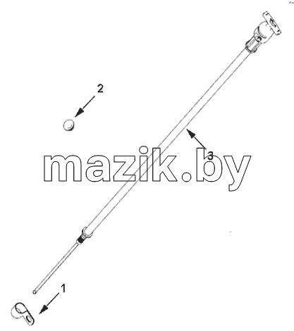 GAUGE, OIL LEVEL