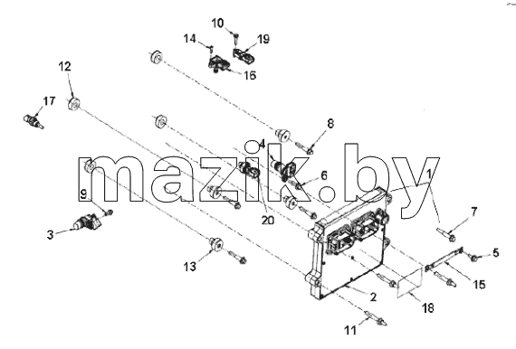 ENGINE CONTRO MODULE