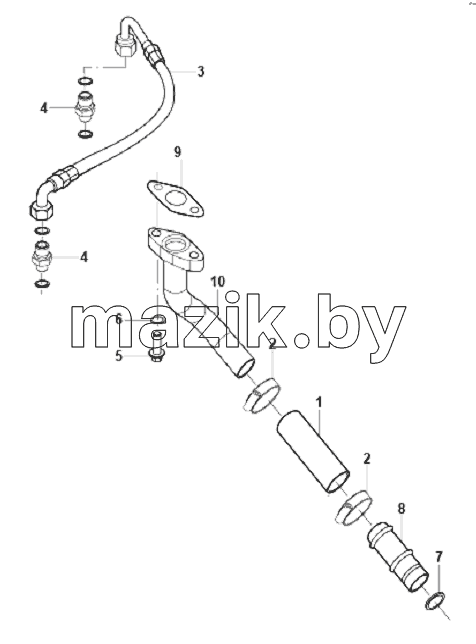 PLUMBING, TURBOCHARGER