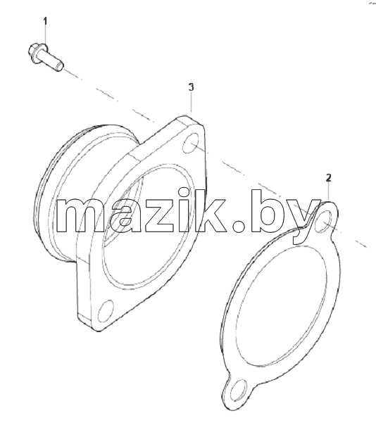 CONNECTION, WATER INLET TUBE