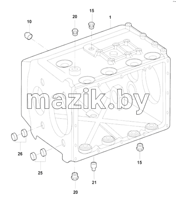 GEAR BOX HOUSING ASSY