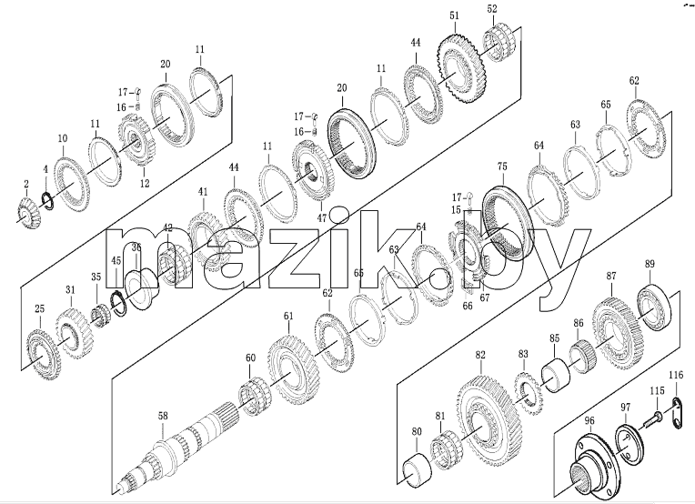 MAIN SHAFT ASSY