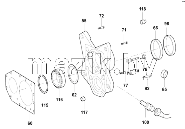 SPEEDMETER COVER ASSY