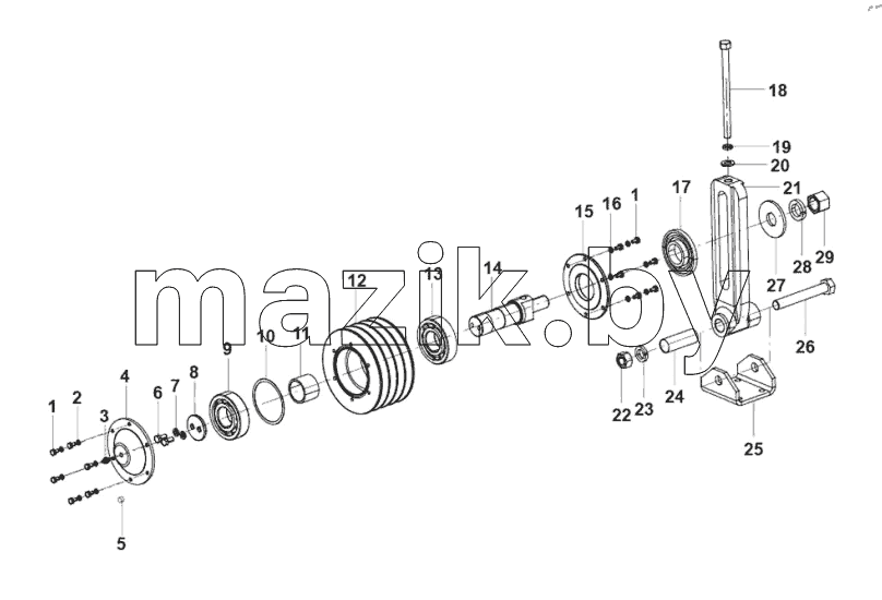  15-0191 Pulley adapter