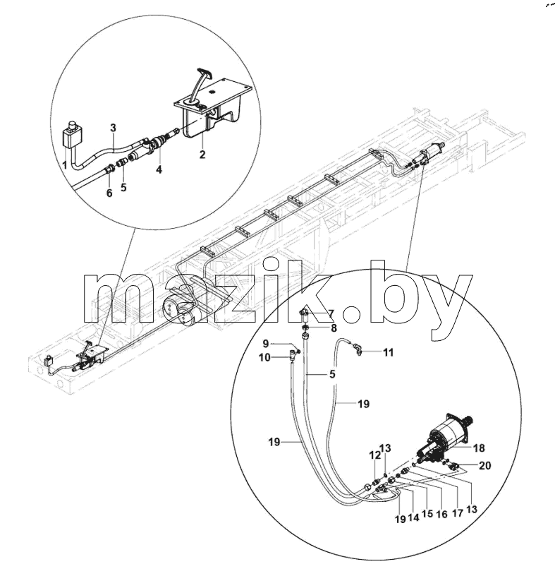  16-0205 Clutch operating mechanism