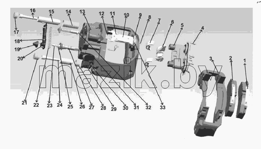  30-DF-0099 Rear brake