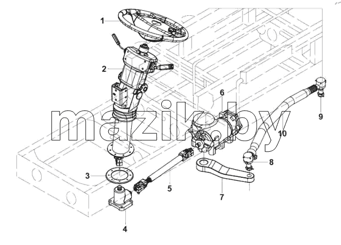  34-0172 Steering system (I)