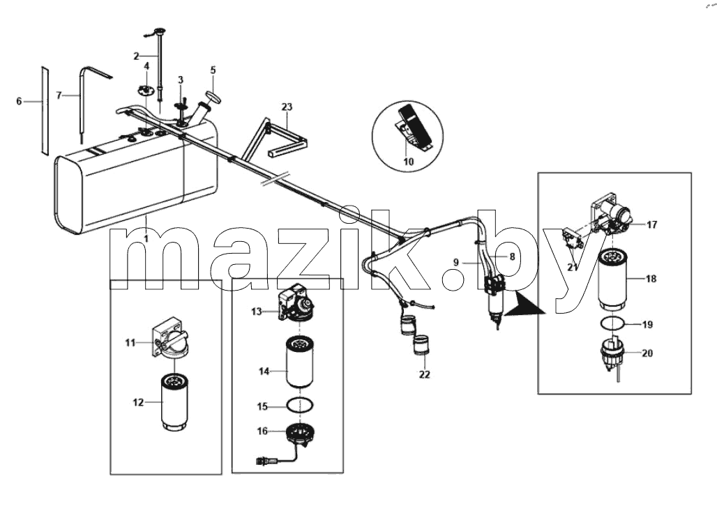  11-1681 Oil supply system