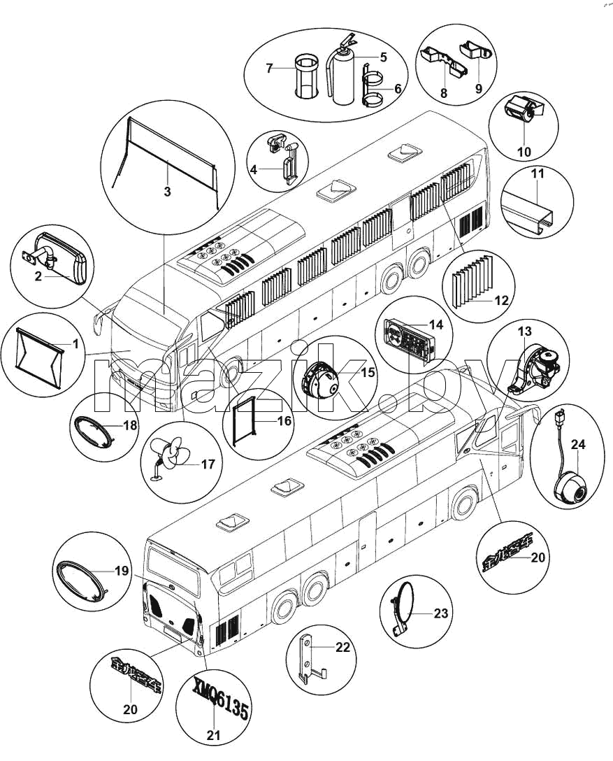  82-1404 Body accessories