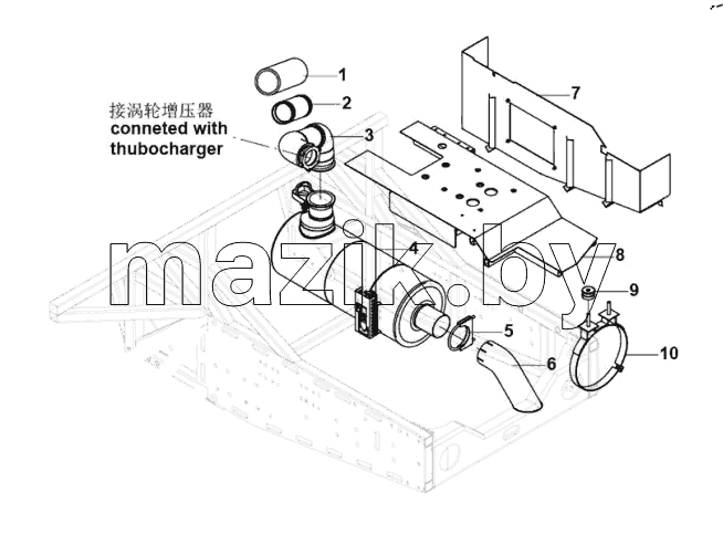  12-0804 Exhaust system