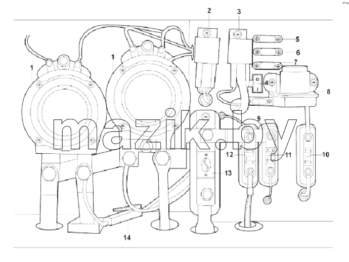 CQ2025A SWITCH CONTROL BOX