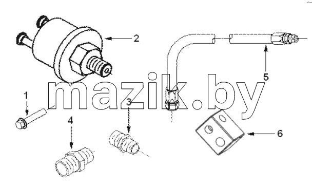 SENSOR, OIL PRESSURE